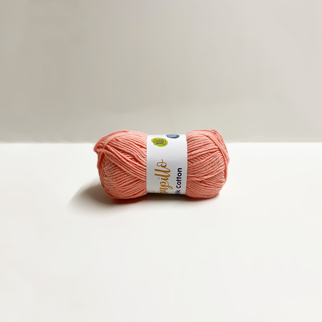 Lana Milk Cotton Anaranjado Pastel