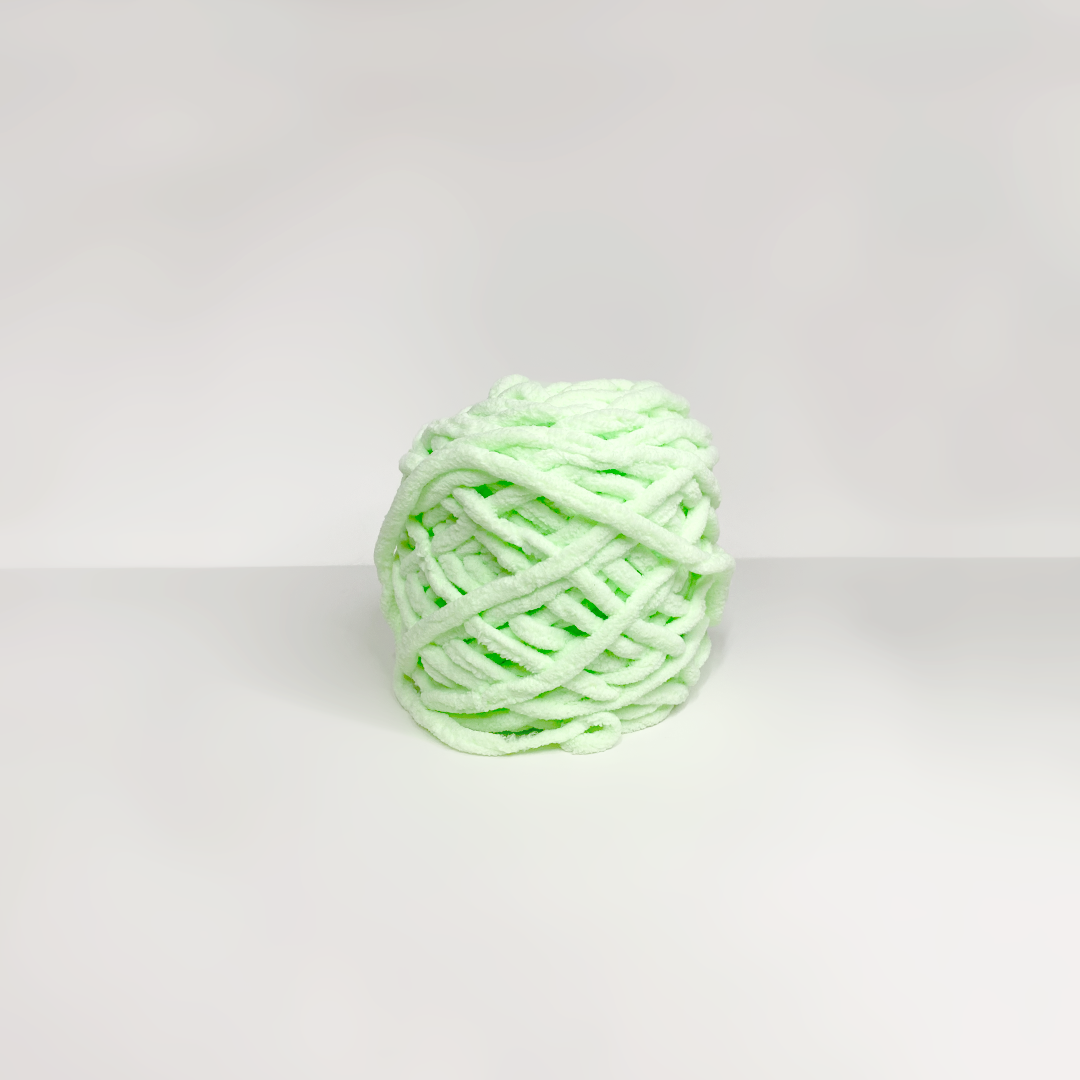 Lana Chenille Verde Agua