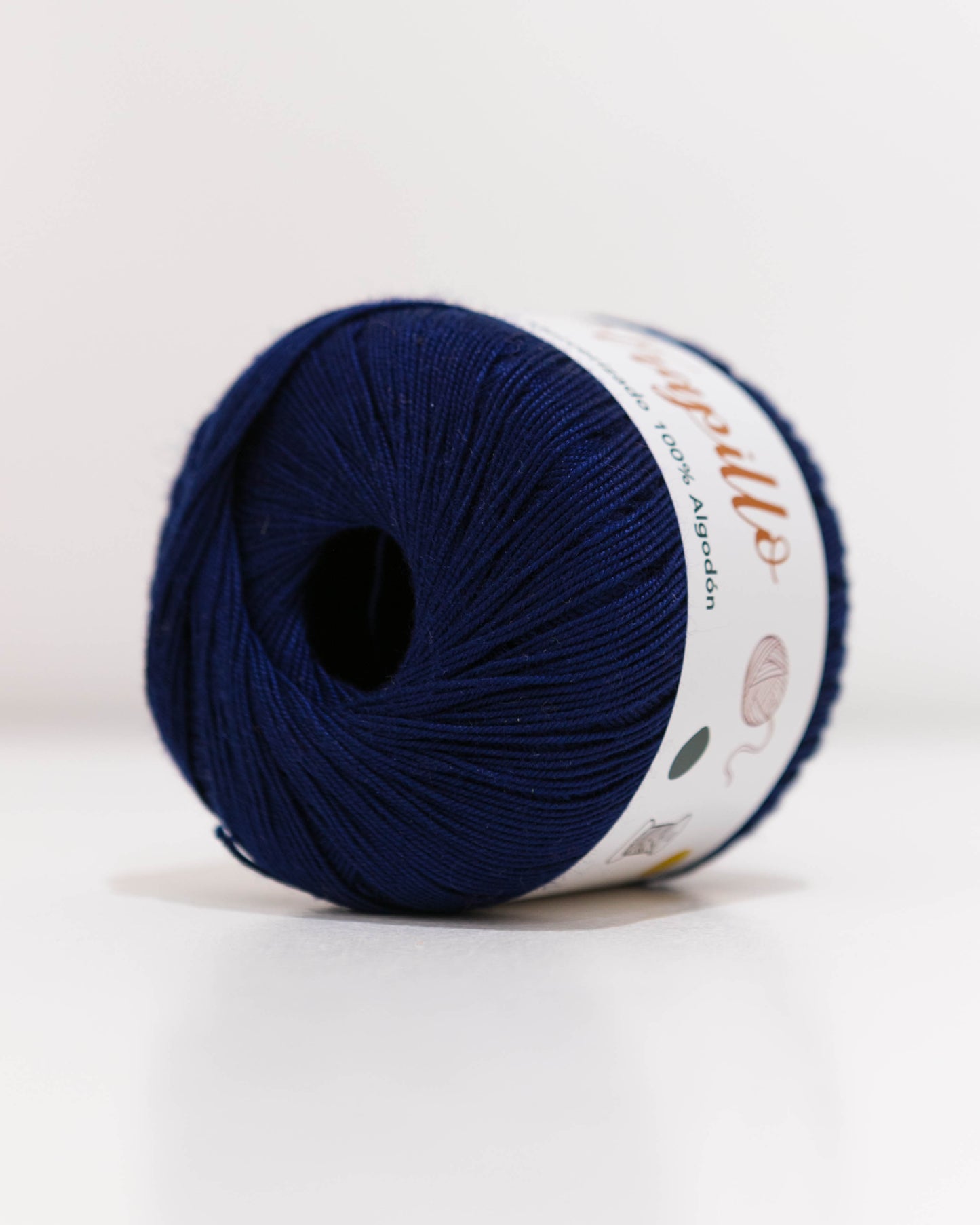 Hilo Mercerizado 100% Algodón Azul Oscuro