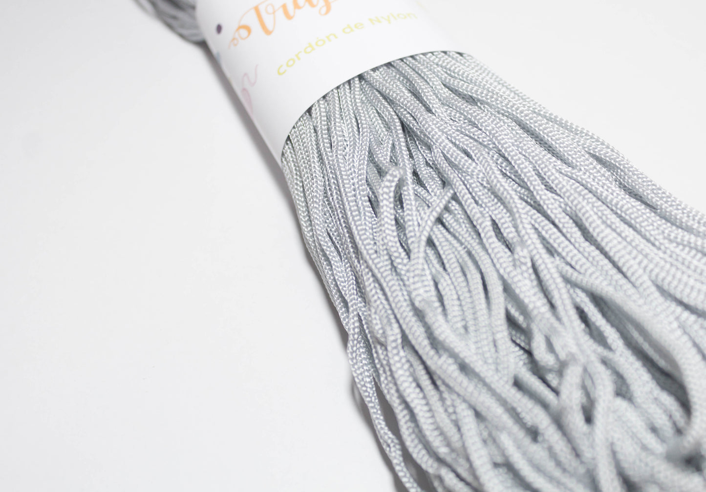 Cordón de Nylon Gris
