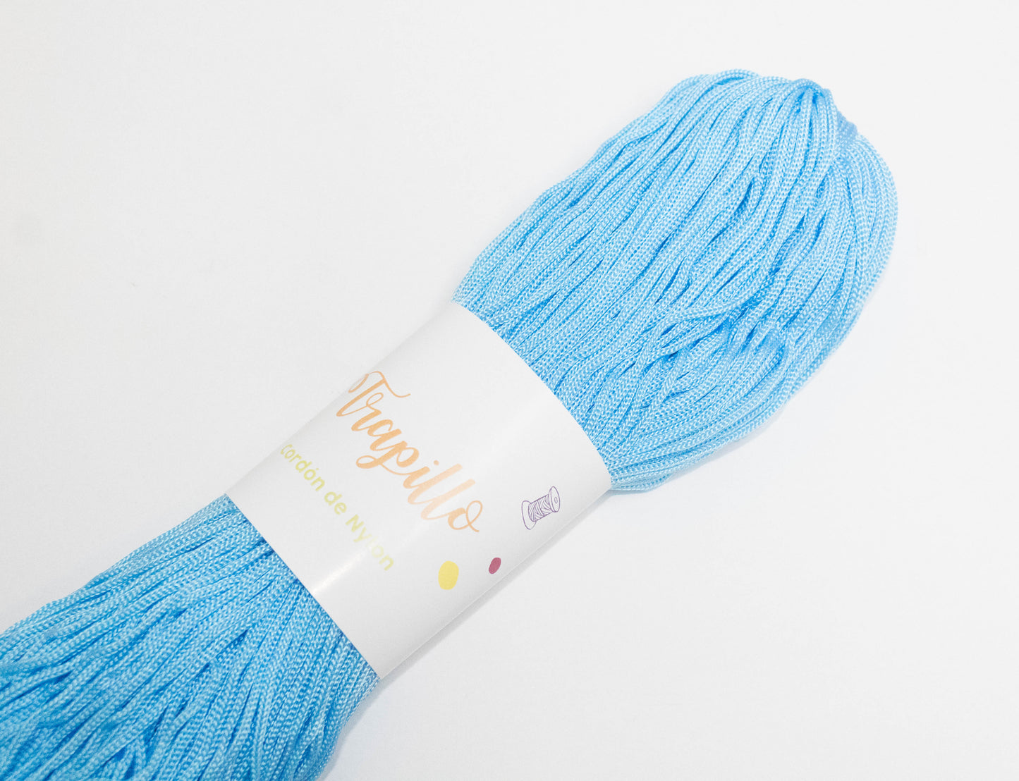 Cordón de Nylon Celeste