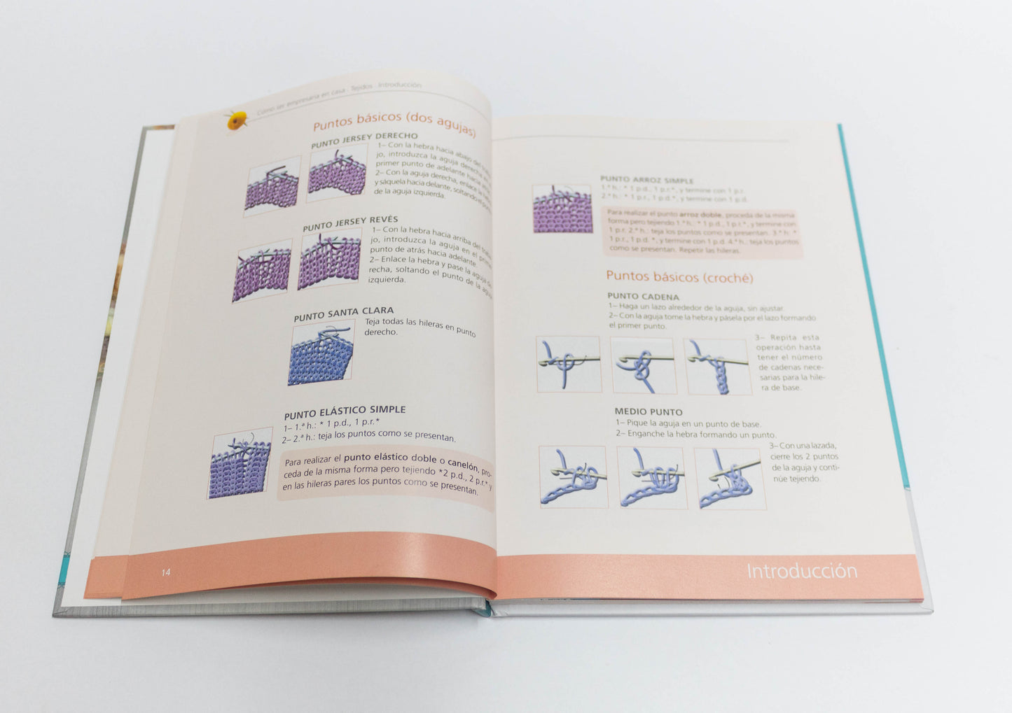 Libro de Tejidos. Emprendimiento en Casa.