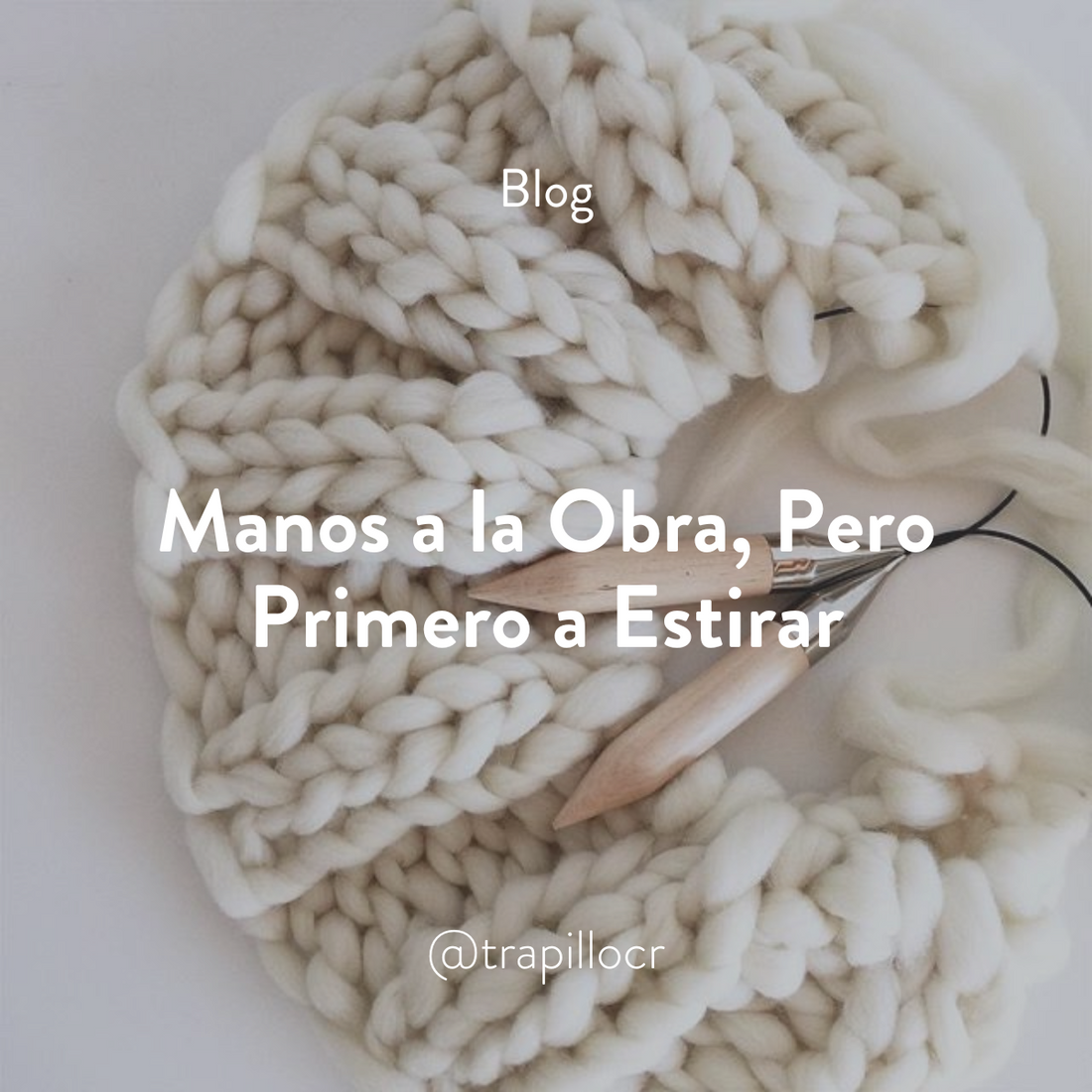 Manos a la Obra, Pero Primero a Estirar
