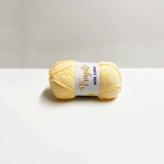 Lana Milk Cotton Amarillo pastel