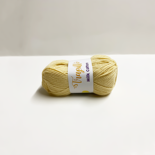 Lana Milk Cotton Beige oscuro