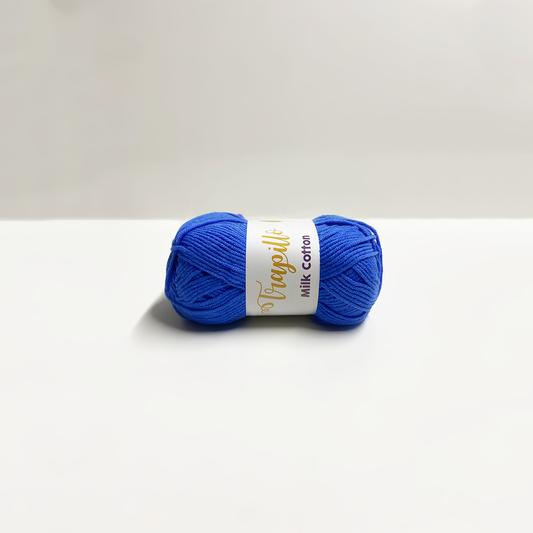 Lana Milk Cotton Azul rey