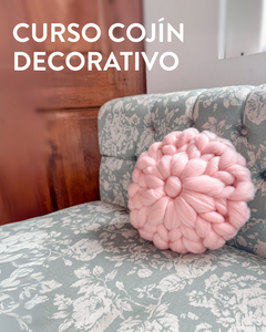 HEREDIA (Paseo de Las Flores): Curso Cojín Decorativo (Sábado 4 de Octubre)