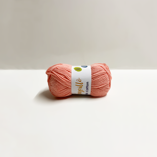Lana Milk Cotton Anaranjado Pastel