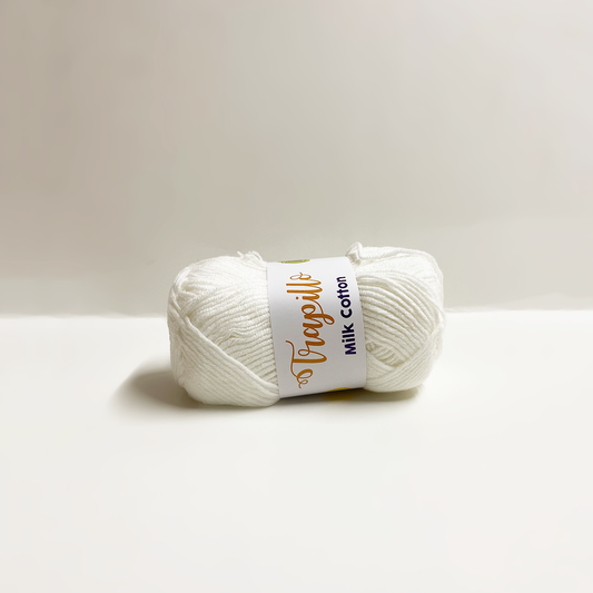 Lana Milk Cotton Blanco