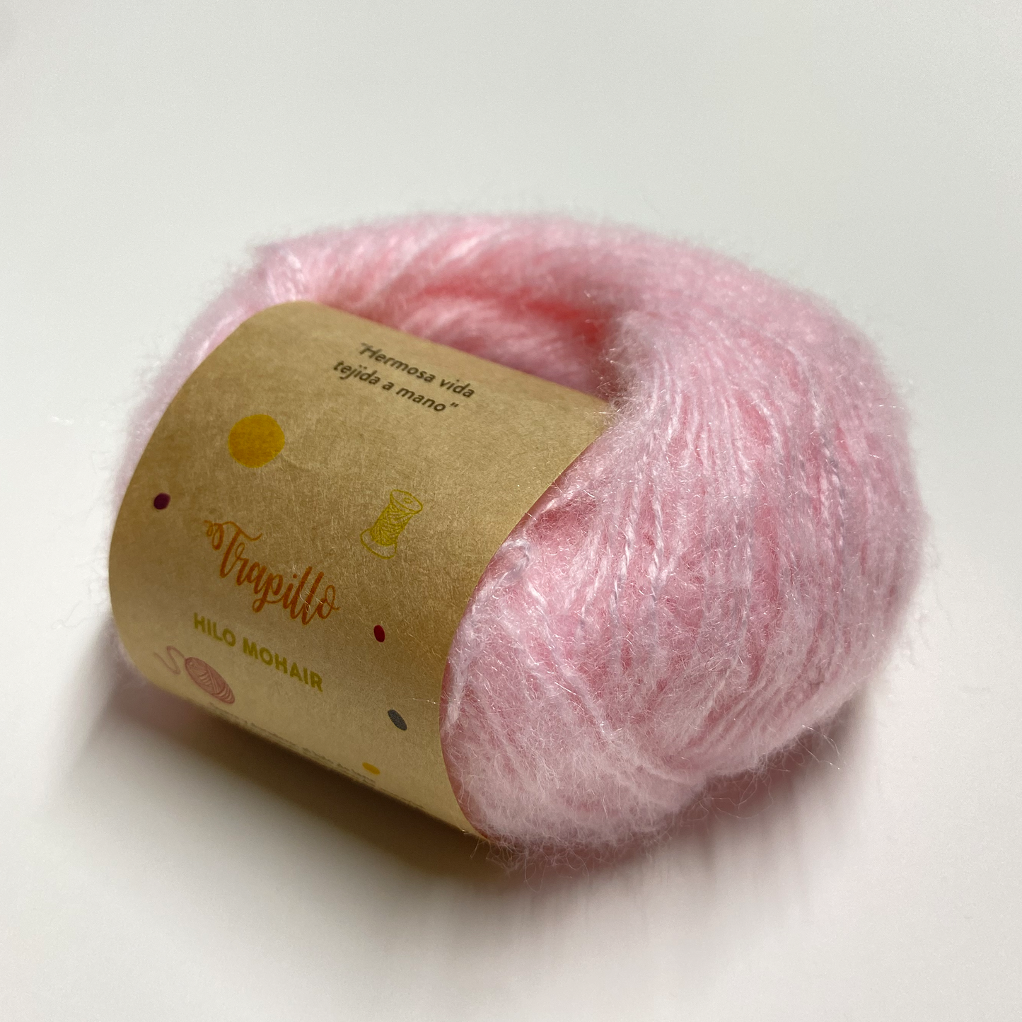 Hilo Mohair Rosado