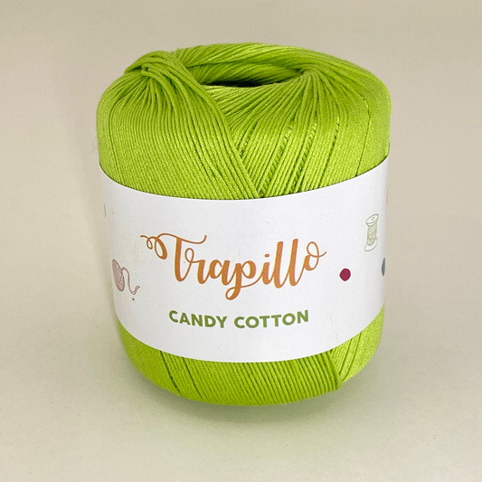 Hilo Candy Cotton Verde Limón