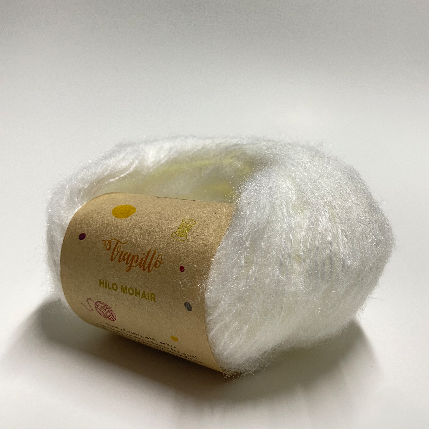 Hilo Mohair Blanco