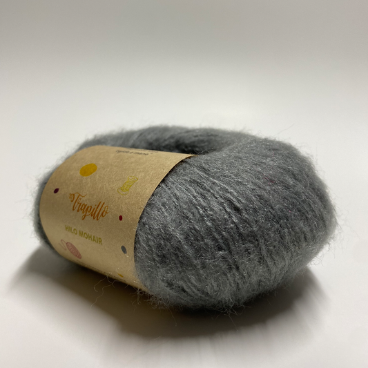 Hilo Mohair Gris Oscuro