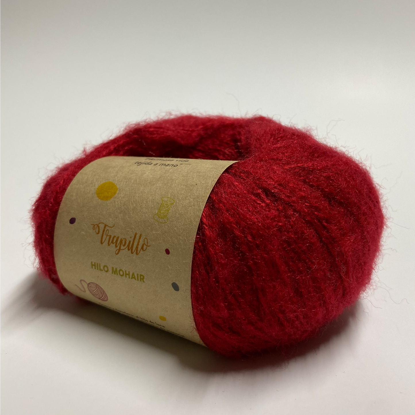 Hilo Mohair Rojo