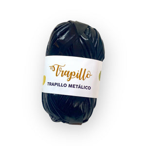 Trapillo Metálico Negro