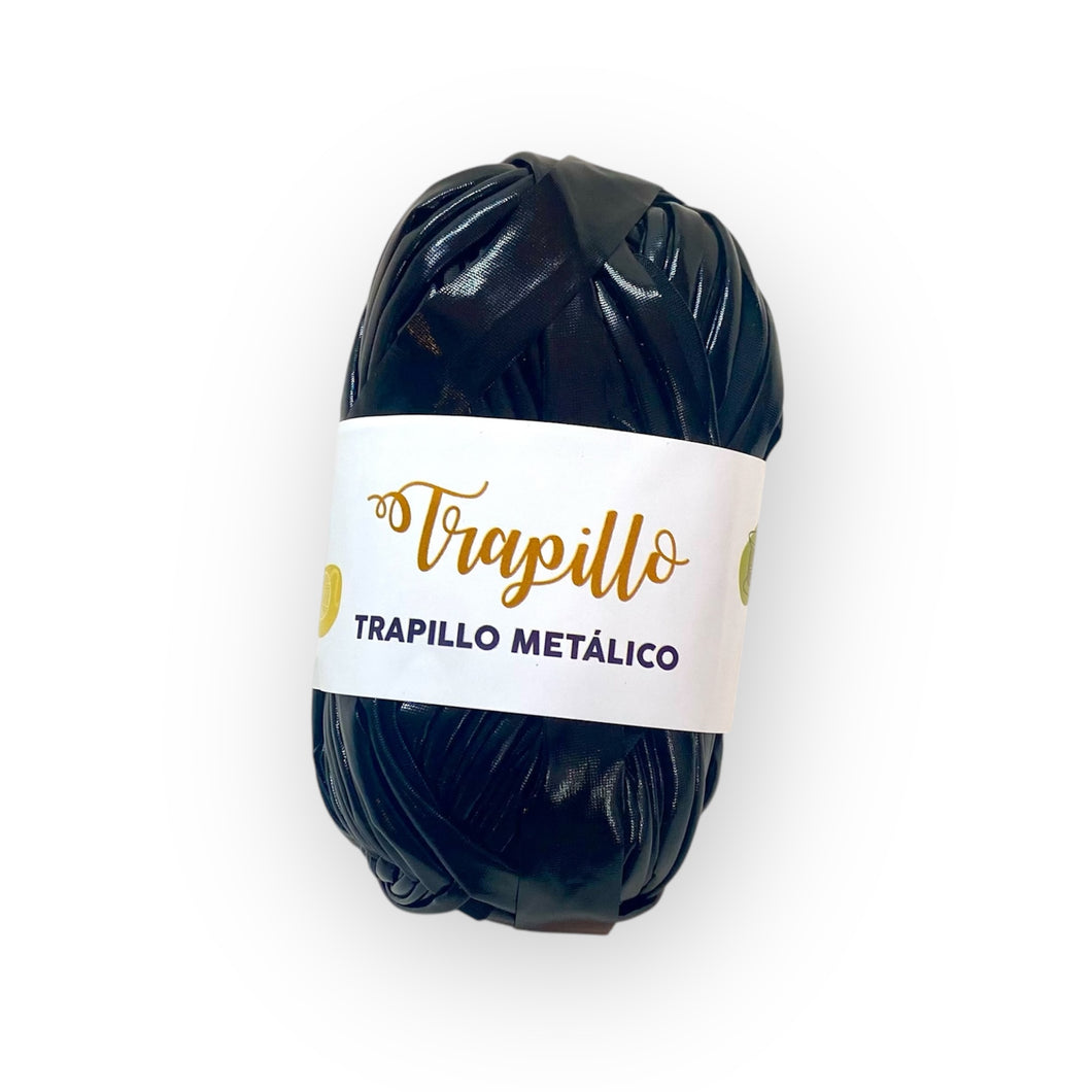 Trapillo Metálico Negro