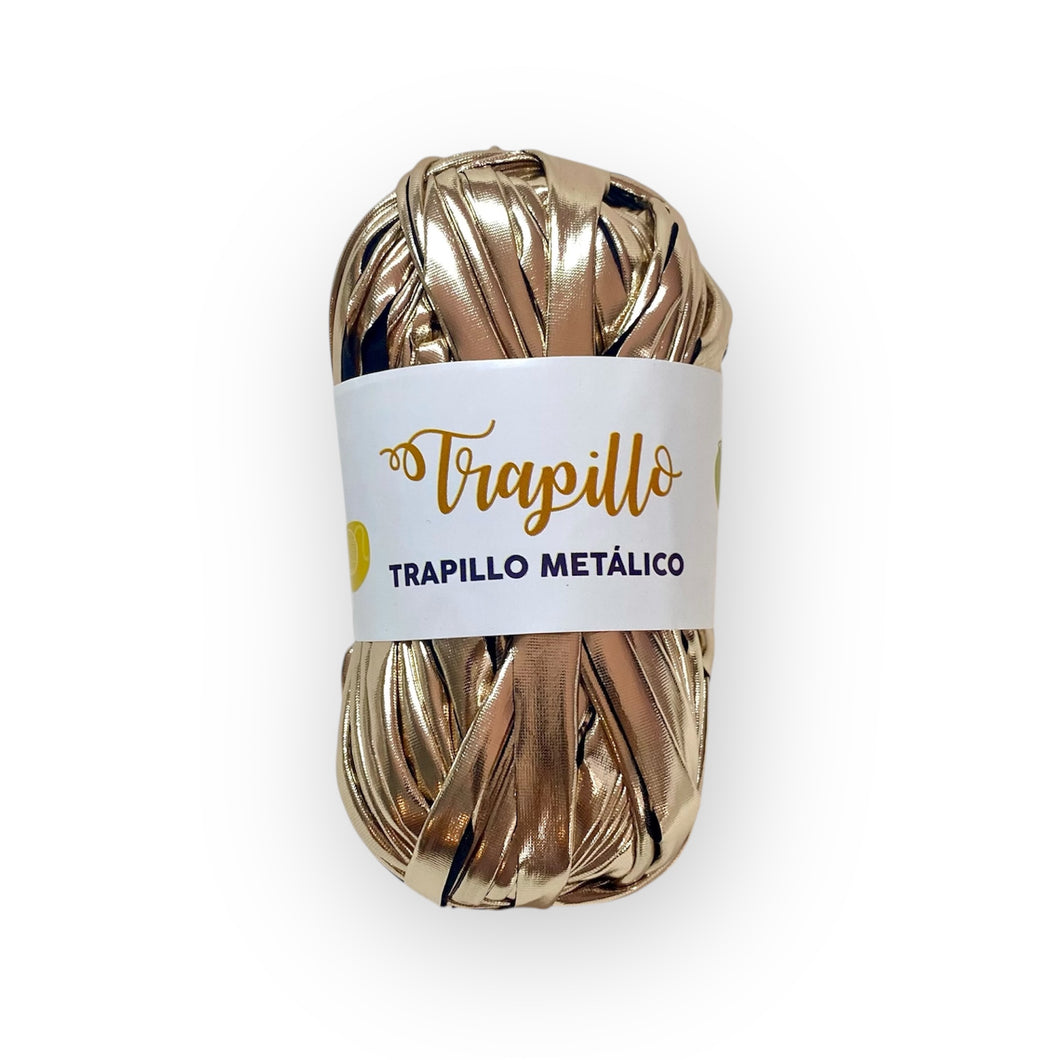 Trapillo Metálico Gold