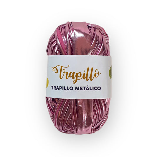 Trapillo Metálico Rosa