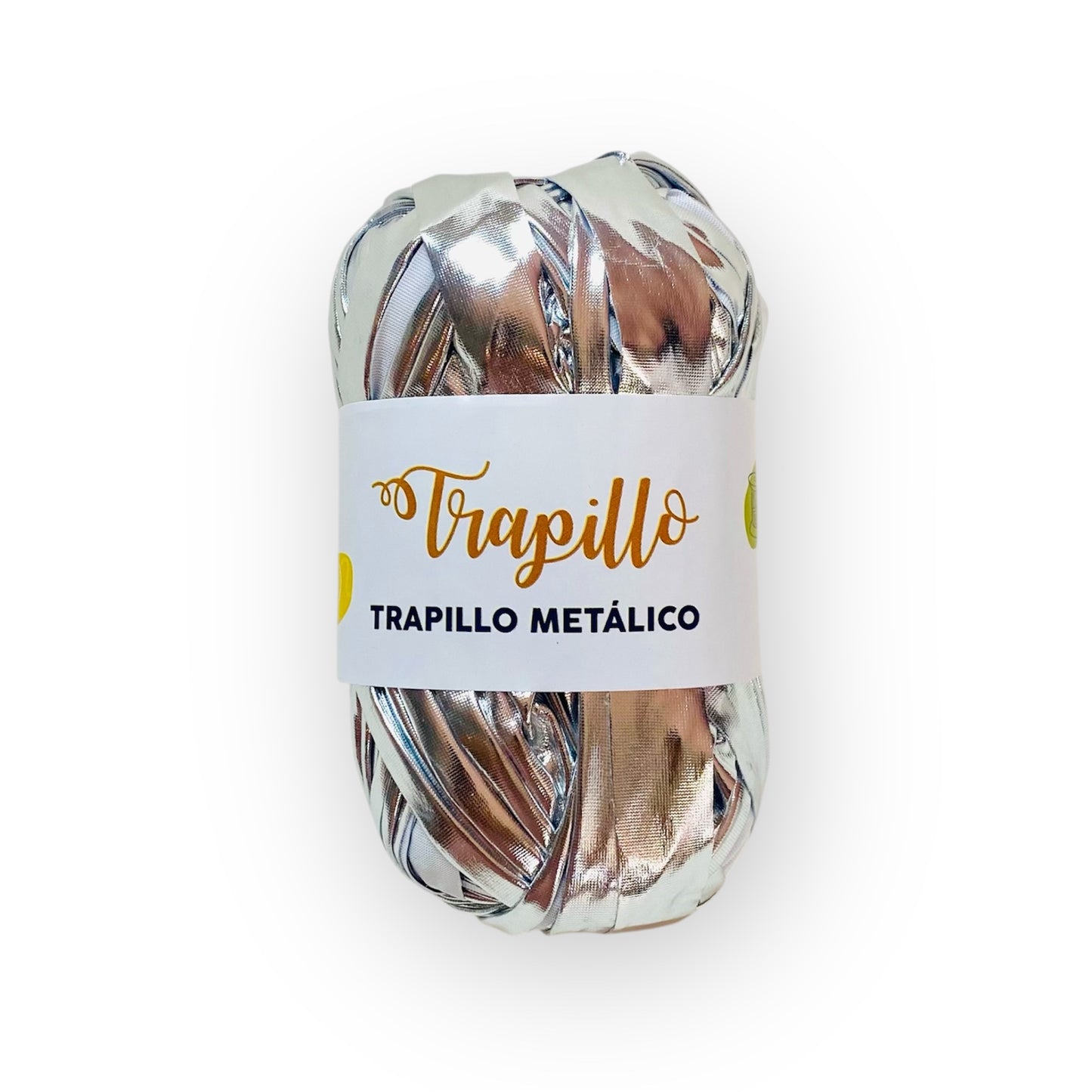 Trapillo Metálico Plateado