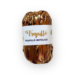 Trapillo Metálico Café