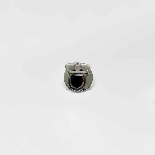 Cierres de Bolso Redondo Plateado