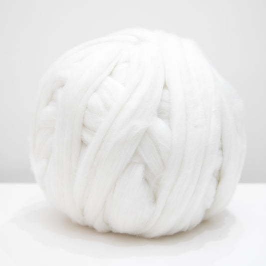 Lana de Merino.  Blanco.