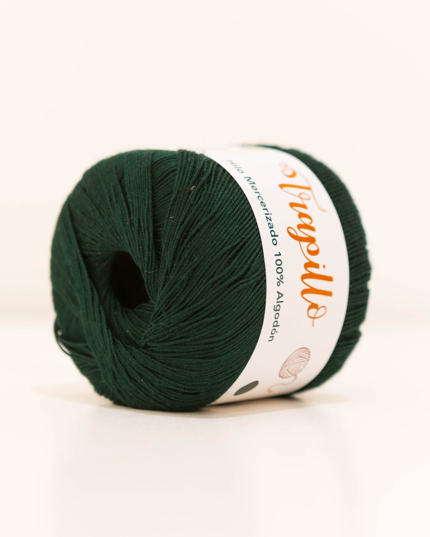 Hilo Mercerizado 100% Algodón Verde Oscuro