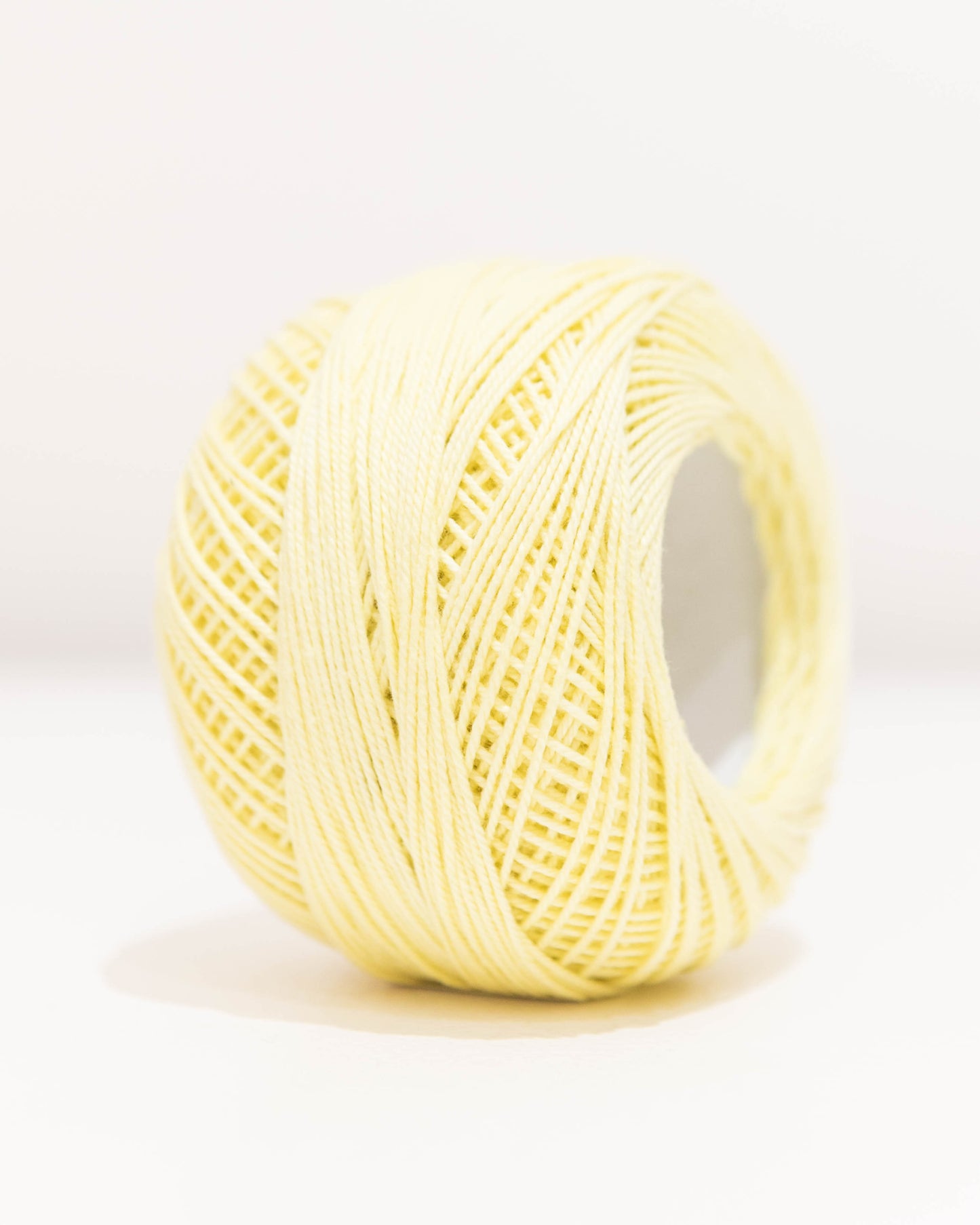 Hilo 100% Algodón Amarillo Claro