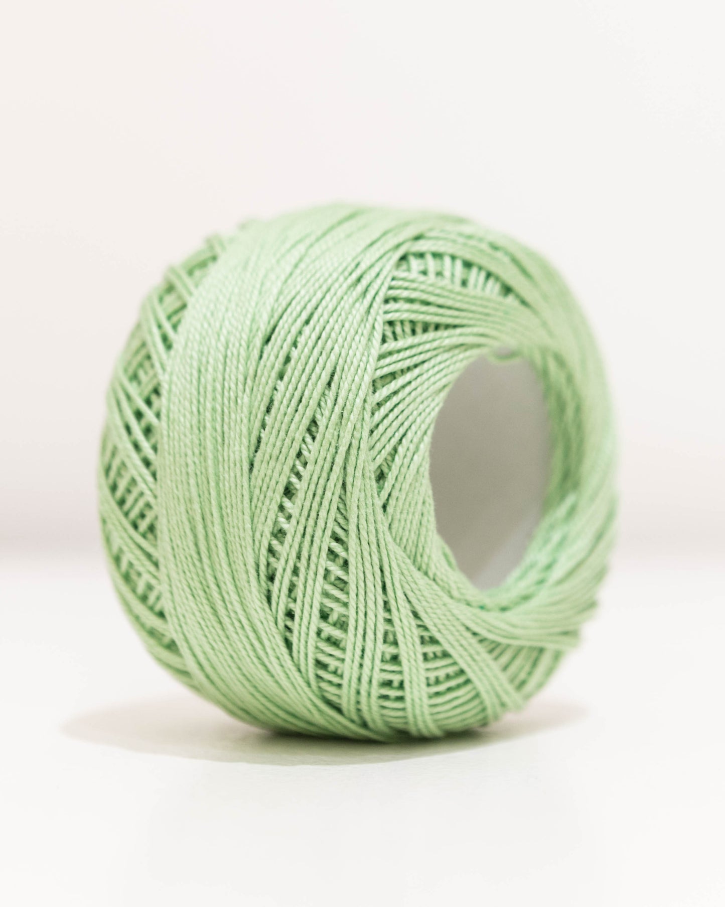 Hilo 100% Algodón Verde Limón