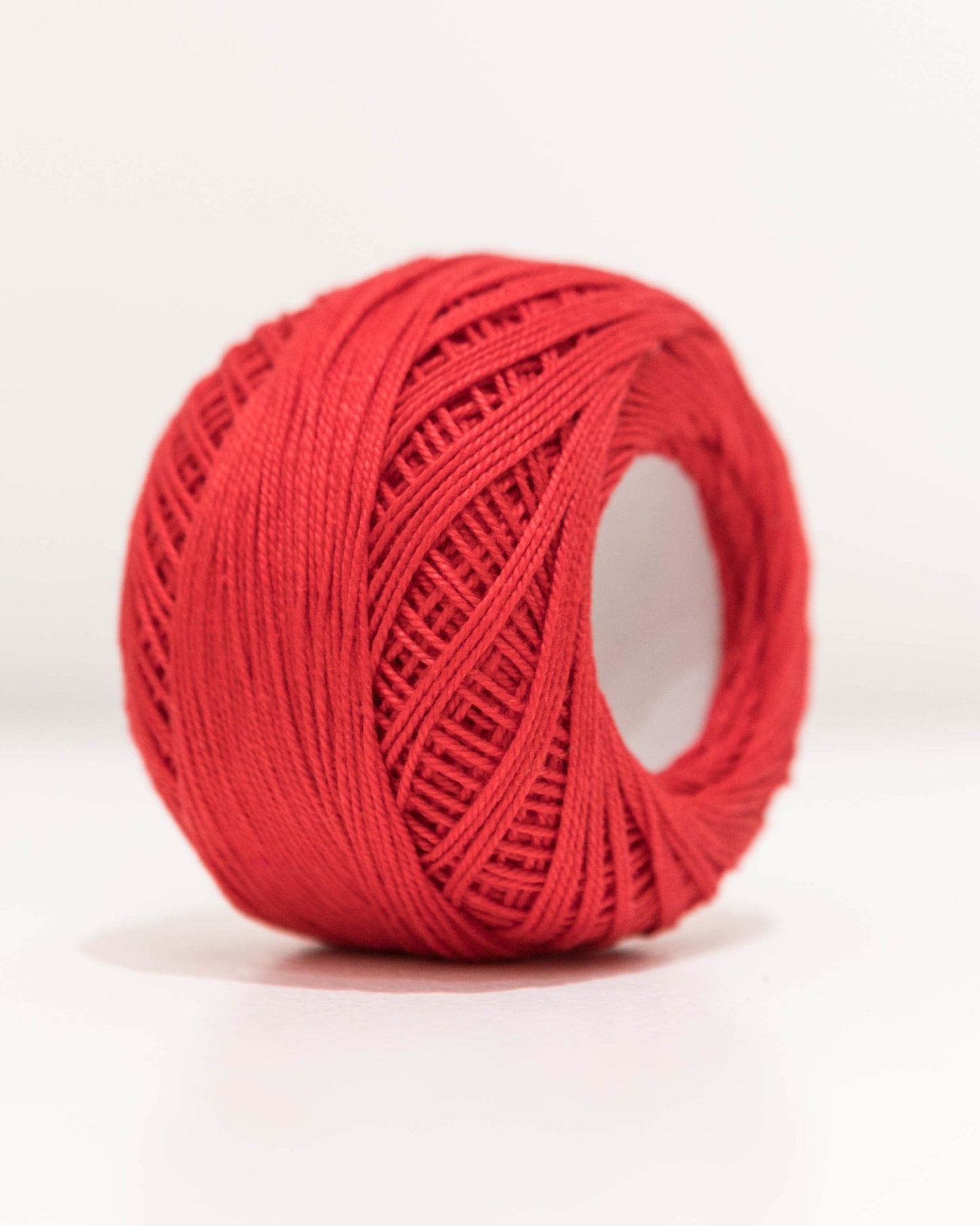 Hilo 100% Algodón Rojo Fuerte