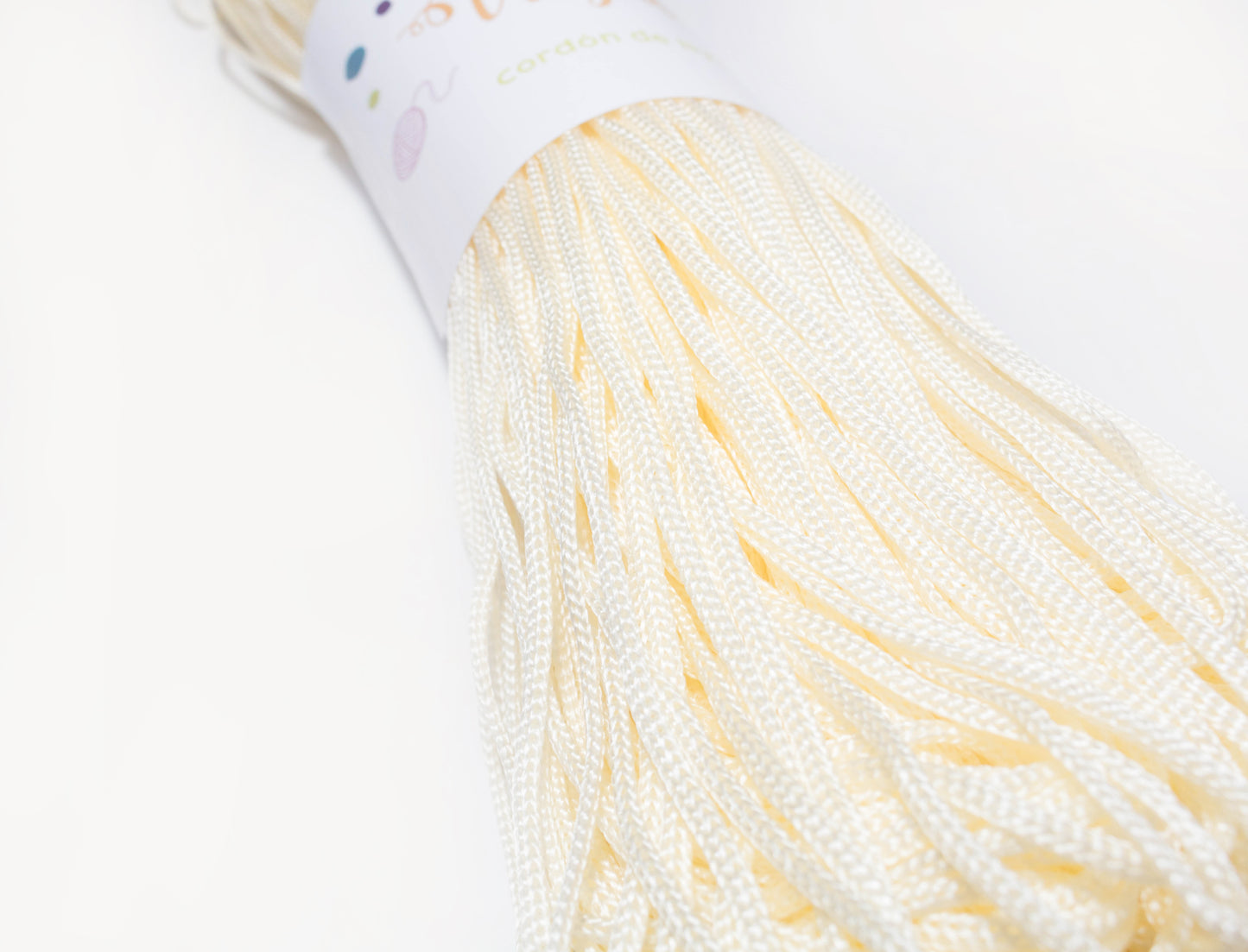Cordón de Nylon Crema