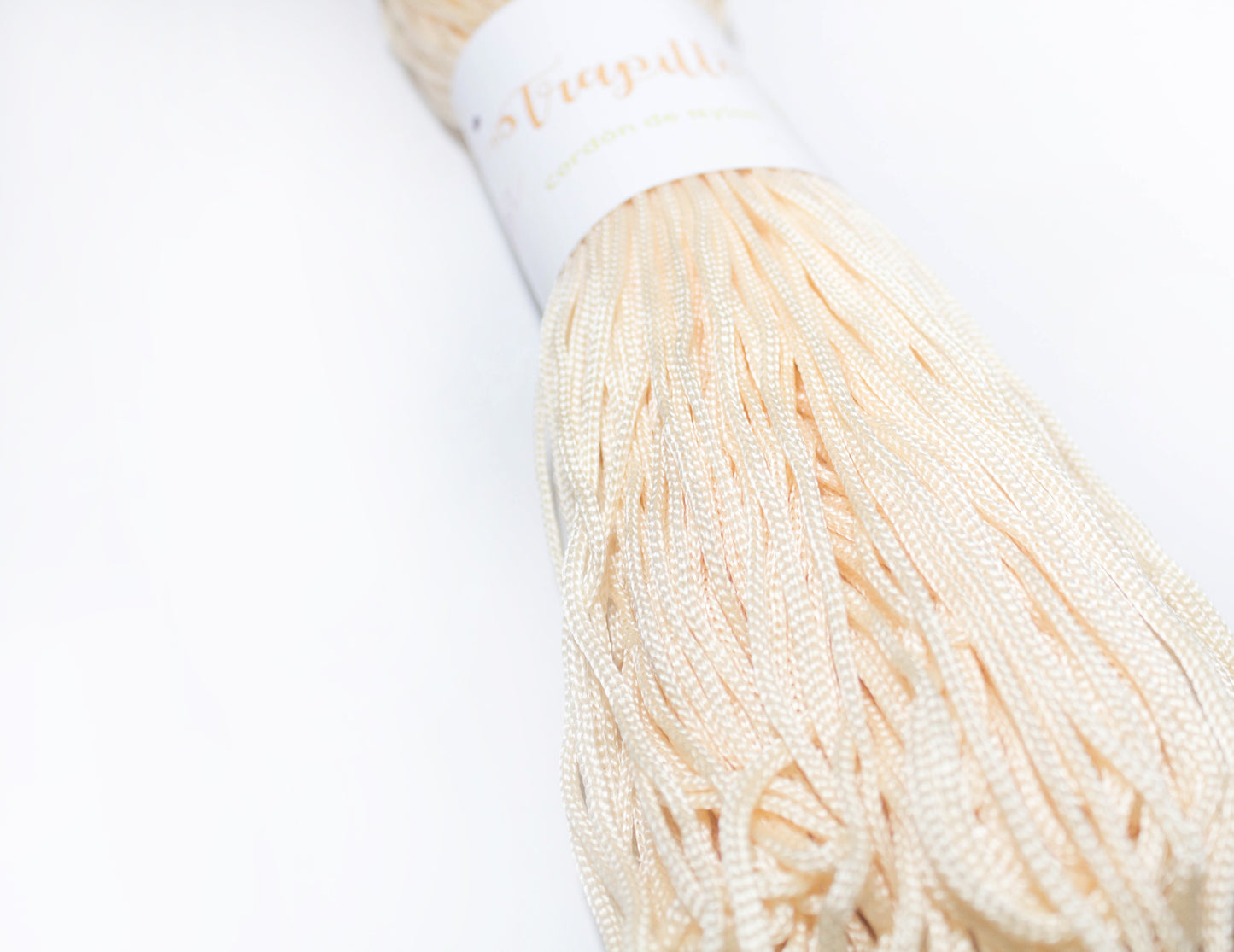 Cordón de Nylon Beige