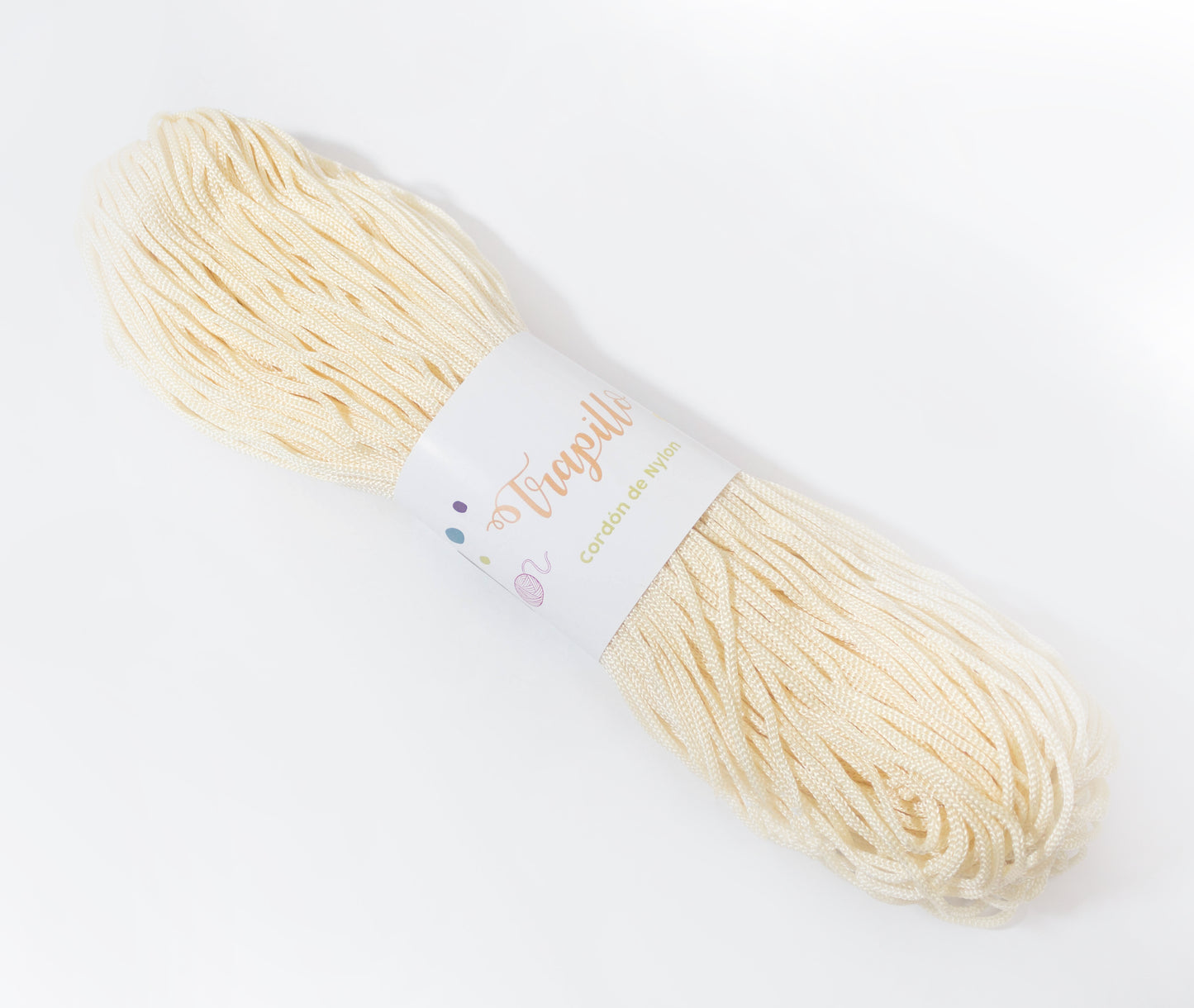 Cordón de Nylon Beige