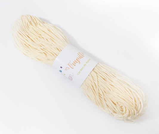 Cordón de Nylon Beige