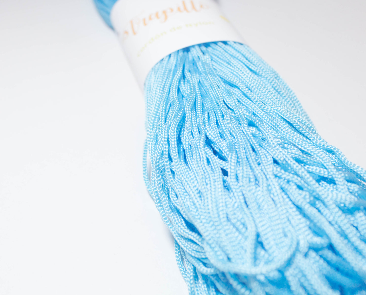 Cordón de Nylon Celeste