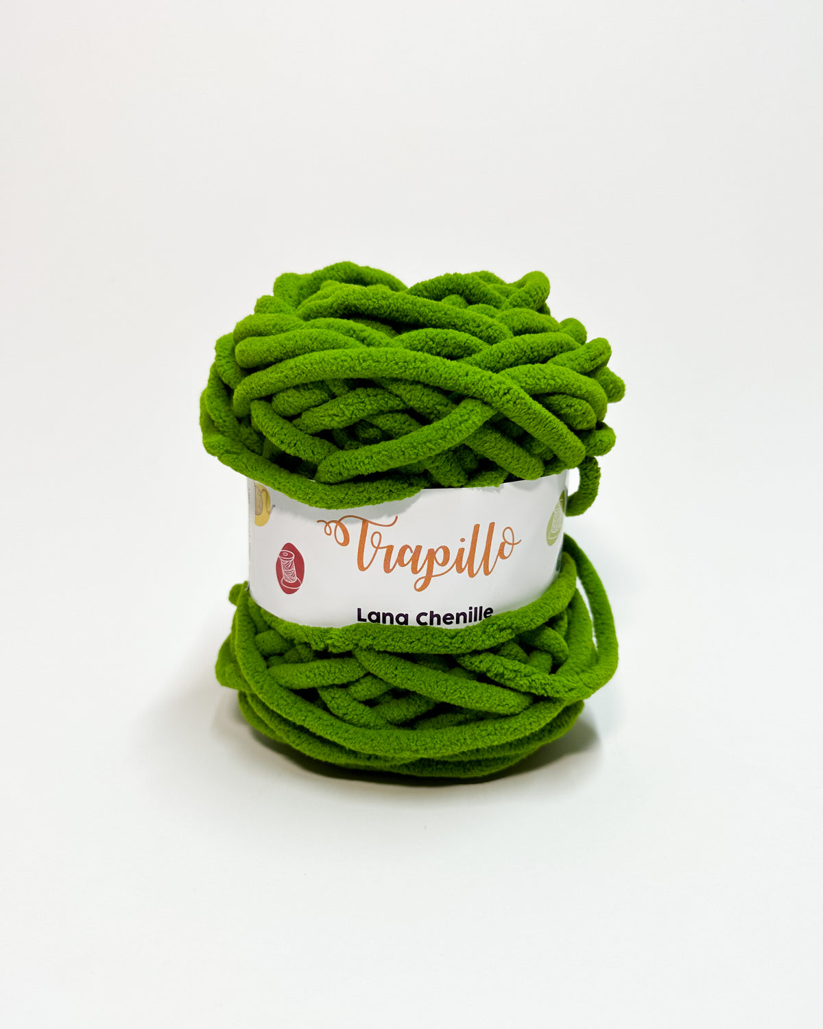 Lana Chenille Verde Musgo