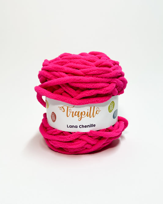 Lana Chenille Fucsia